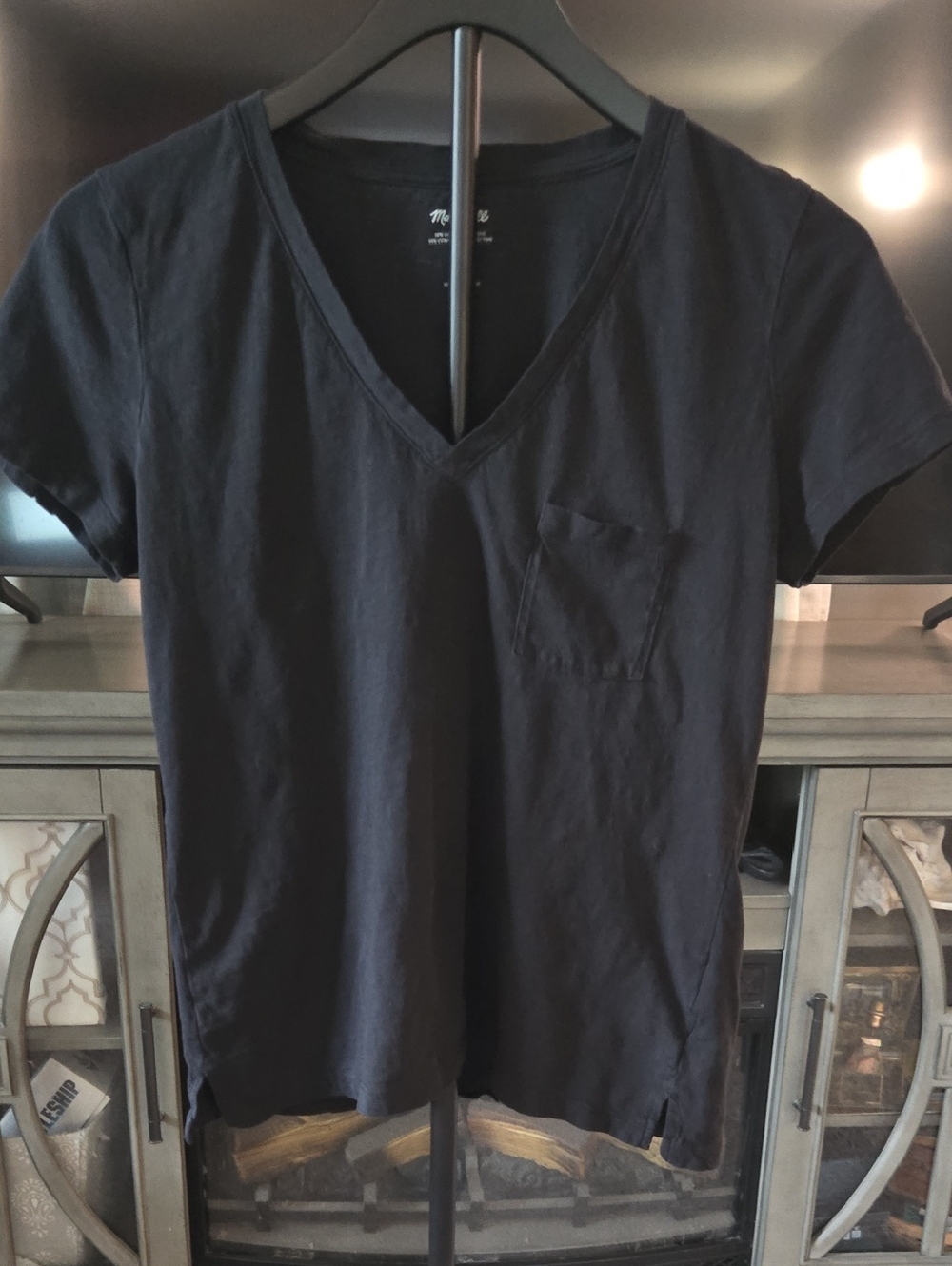 Madewell Black Graphic Logo Tee